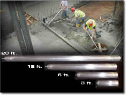 Construction Grade Aluminum Tubes from Lura Screed